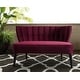 preview thumbnail 19 of 47, Becca Performance Fabric Channel Tufted Settee by Jennifer Taylor Home