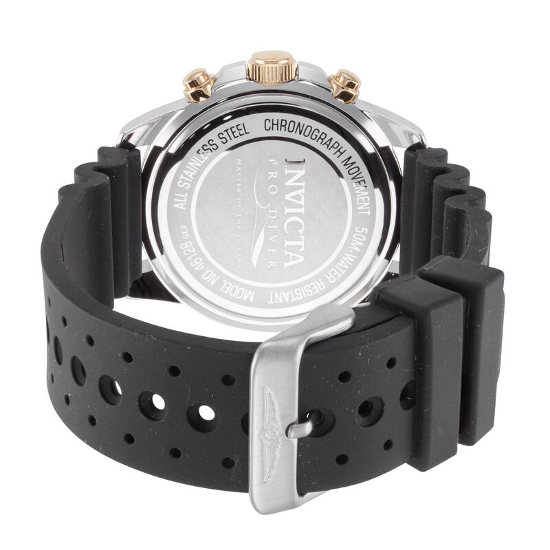 Invicta Men's Pro Diver 45mm Quartz Watch IN-46128 - Black - N/A