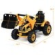 preview thumbnail 2 of 9, Costway Kids Ride On Excavator Truck With Front Loader Digger Yellow