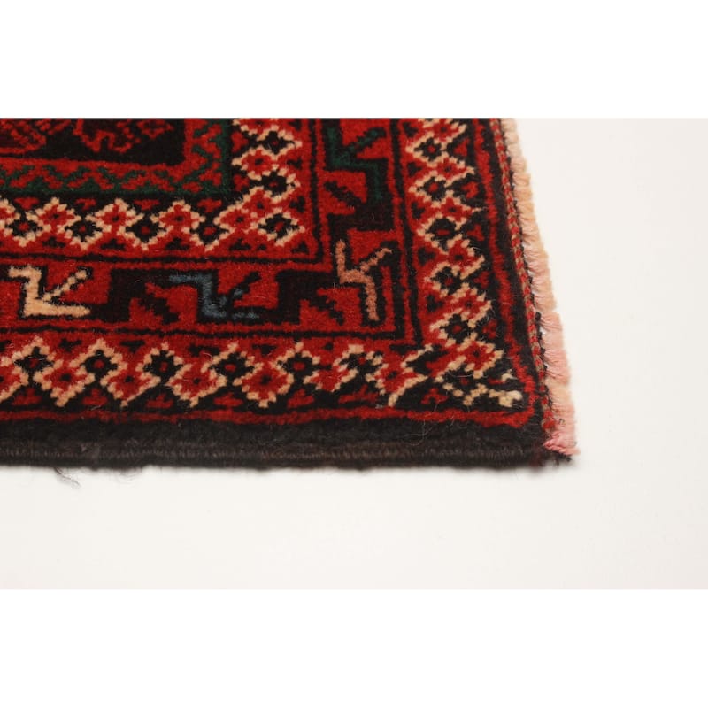 Teimani Burgundy Rug 2'9" x 4'6" - 2'9 x 4'6