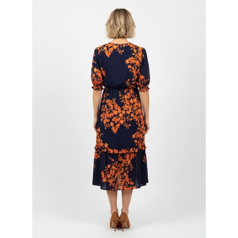 Nanette Lepore Floral Midi Dress