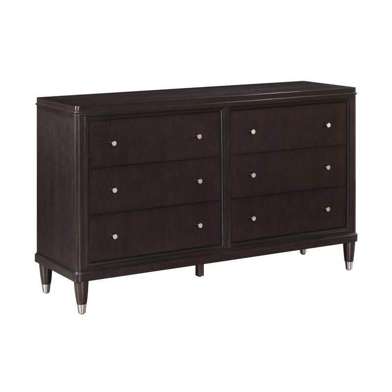 Niguel Brown 6-Drawer Dresser