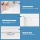 preview thumbnail 7 of 10, Costway Wall Mount Bathroom Cabinet Storage Organizer Medicine Cabinet - see details