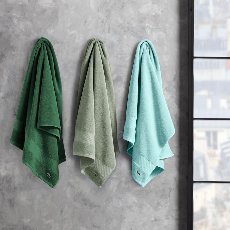 Lacoste Heritage Supima 100% Cotton Hand Towel