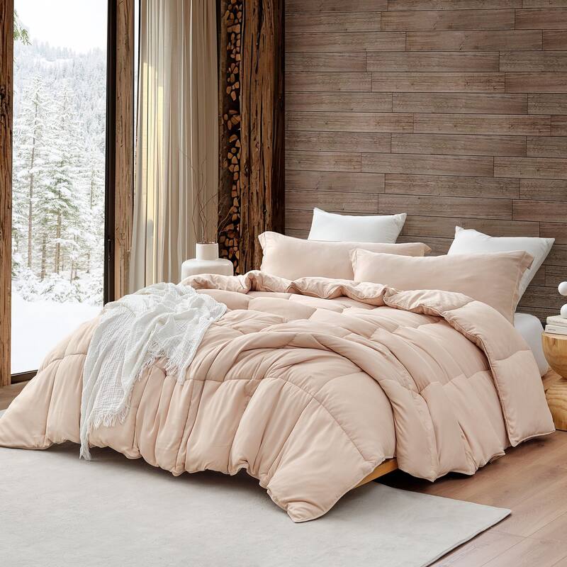 In The Thick of It - Coma Inducer® Comforter Set - King - Moonlight Taupe