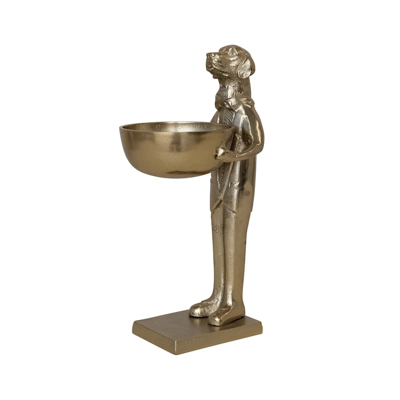 Cast Aluminum Holding Bowl