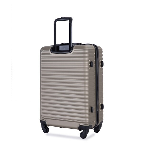 3 Piece Luggage Sets ABS Lightweight Suitcase - Bed Bath & Beyond
