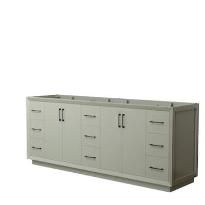 Strada 84-Inch Double Vanity Cabinet
