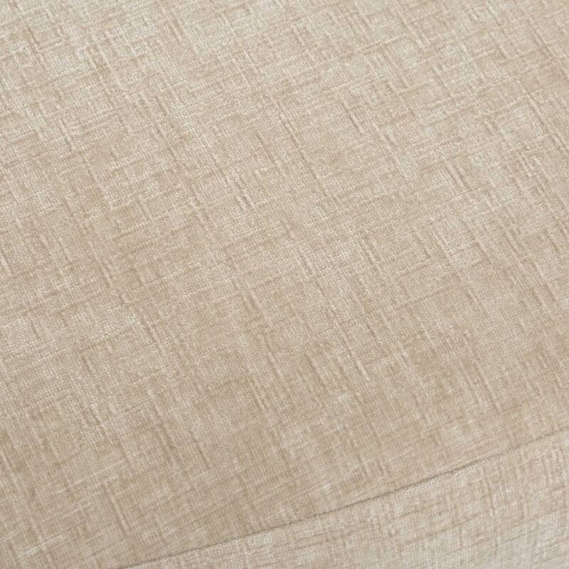 Uttermost Khai Rounded Plush Dining Bench - 44.5" W x 20" H x 19" D