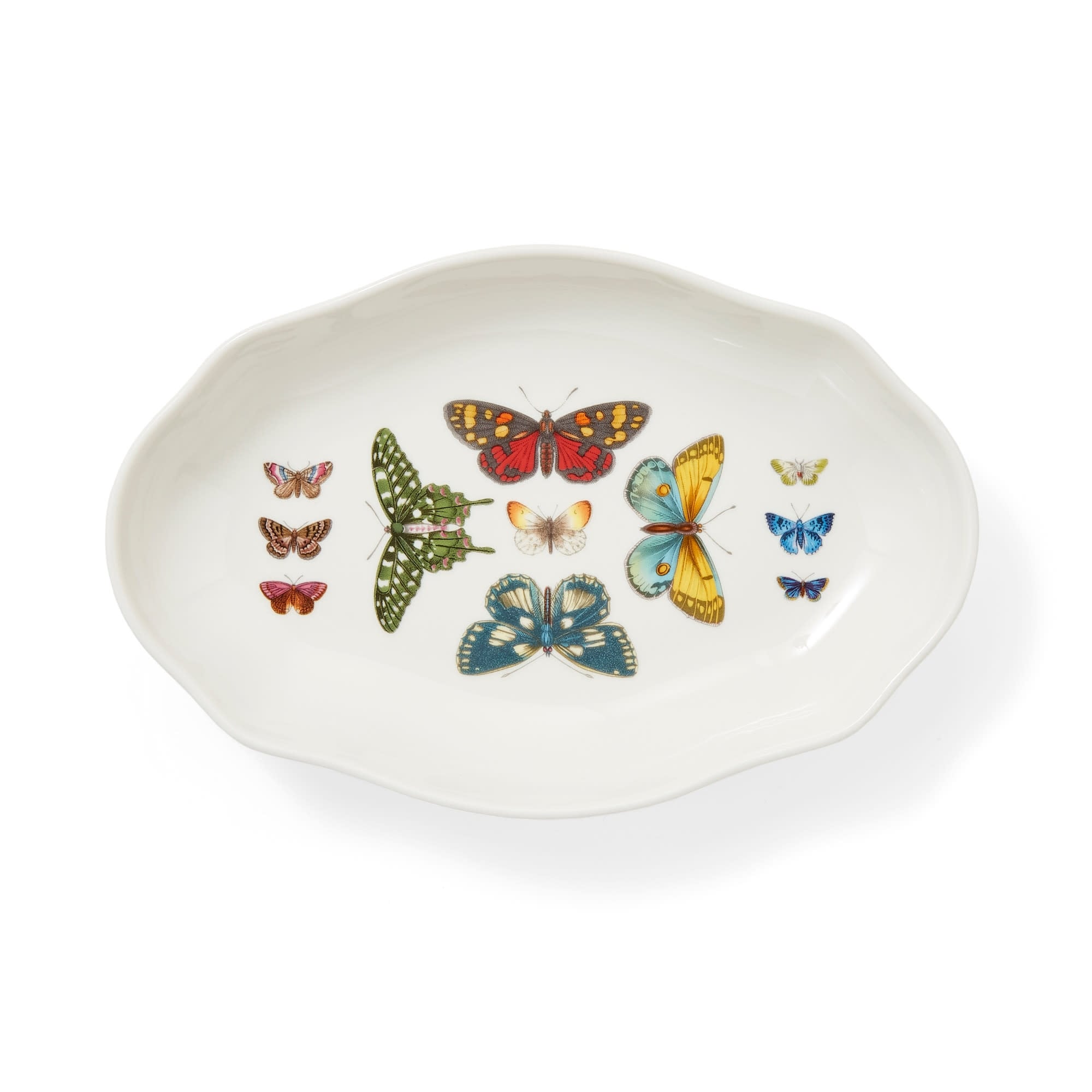Portmeirion Botanic Garden Harmony Pickle Dish - 8.5 in