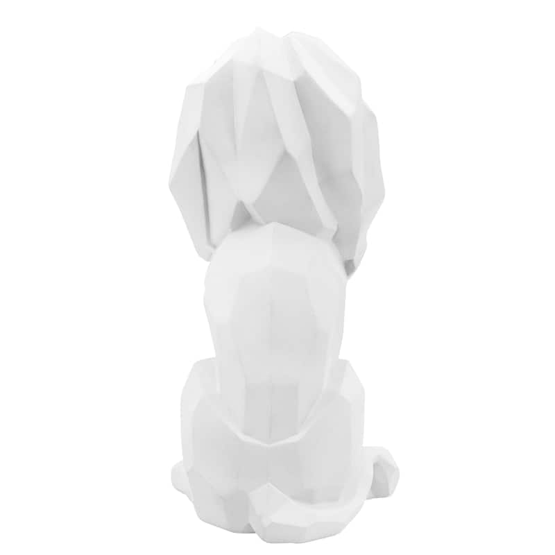 Sagebrook Home 11" Sitting Lion Sculpture Polyresin Decorative Lion Statue
