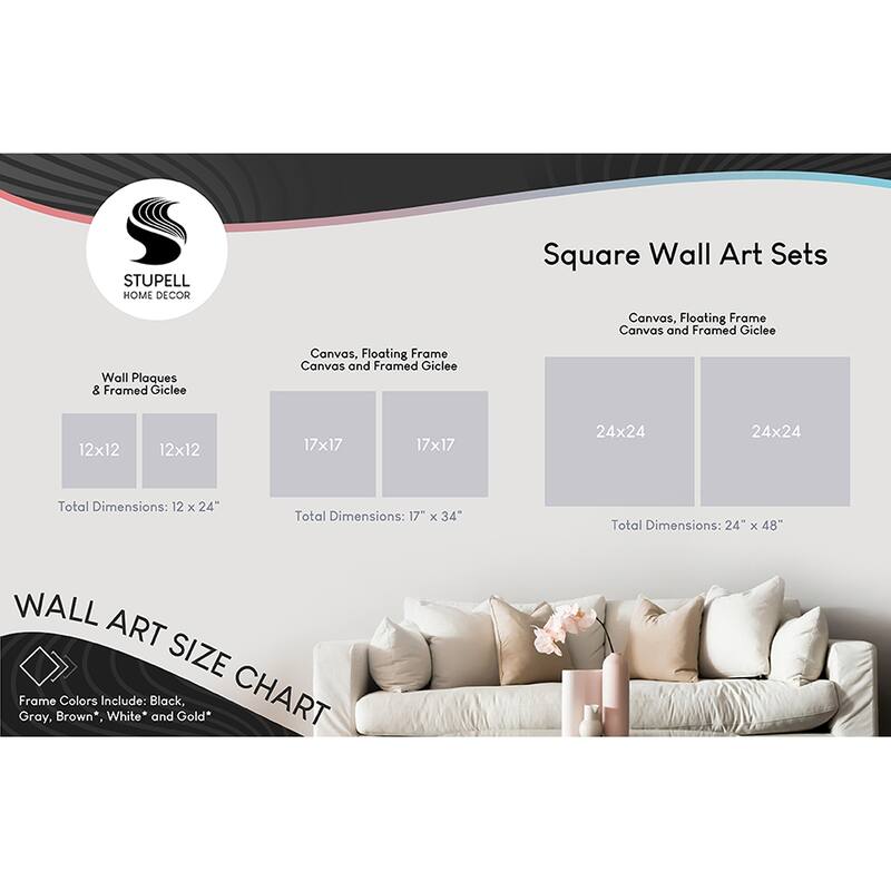 Stupell I Love You More Most Romantic Sentiment Typography 2 Piece Canvas Wall Art, Design by Daphne Polselli