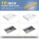 preview thumbnail 17 of 30, WOWOW Stainless Steel Kitchen Sink Faucet Hole Cover Deck Plate