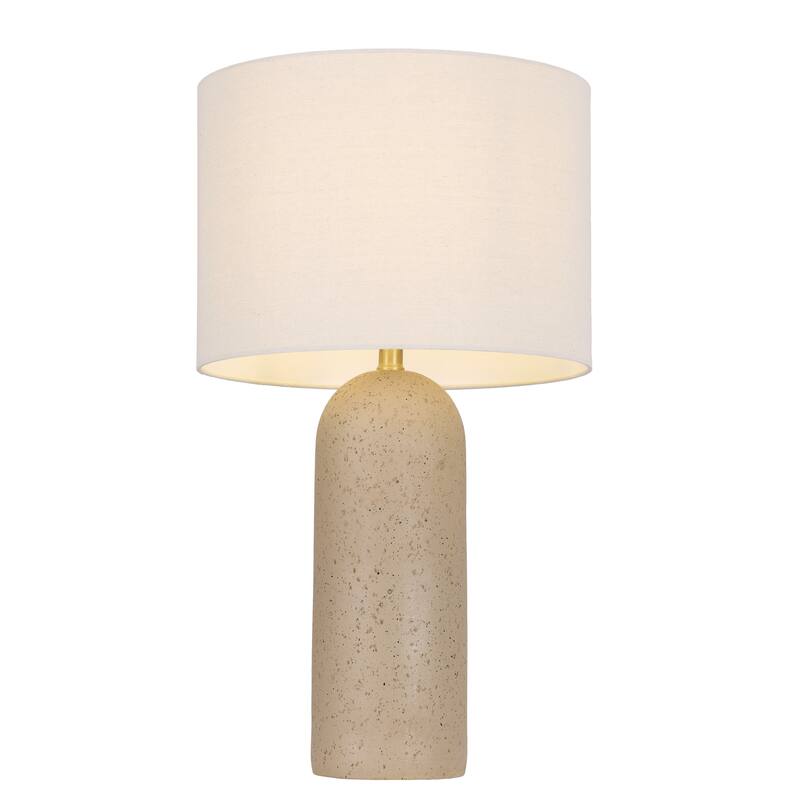 2-Pack 26"H Ceramic Accent Table Lamp with Linen Shade