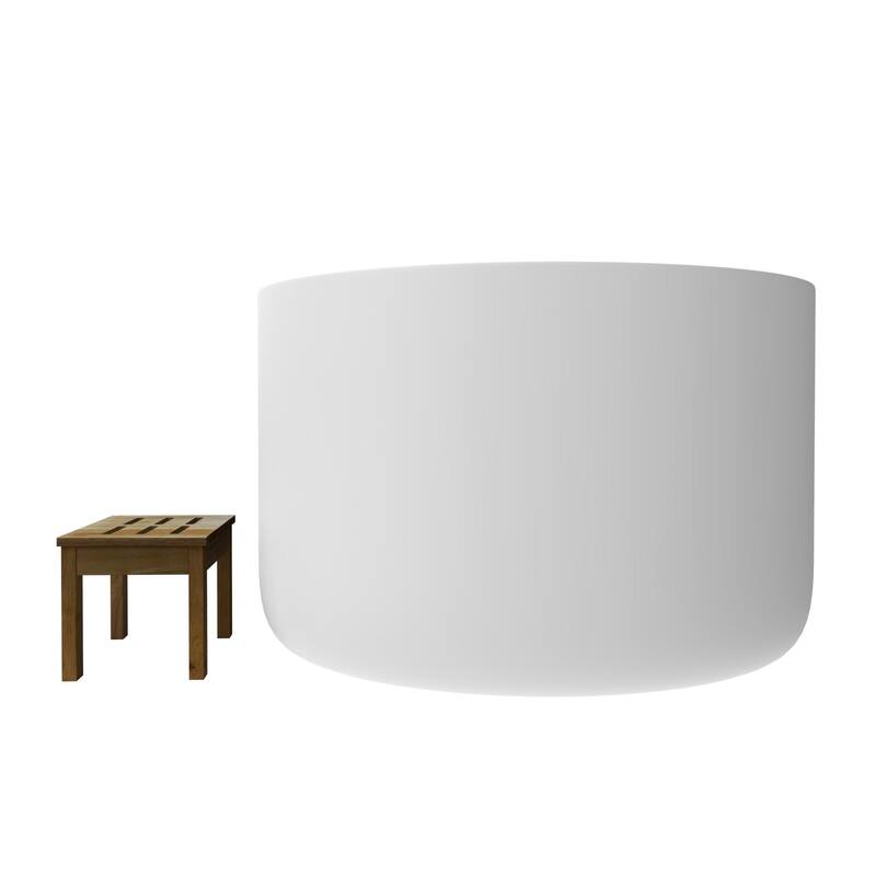 Modern Round Deep White Tub