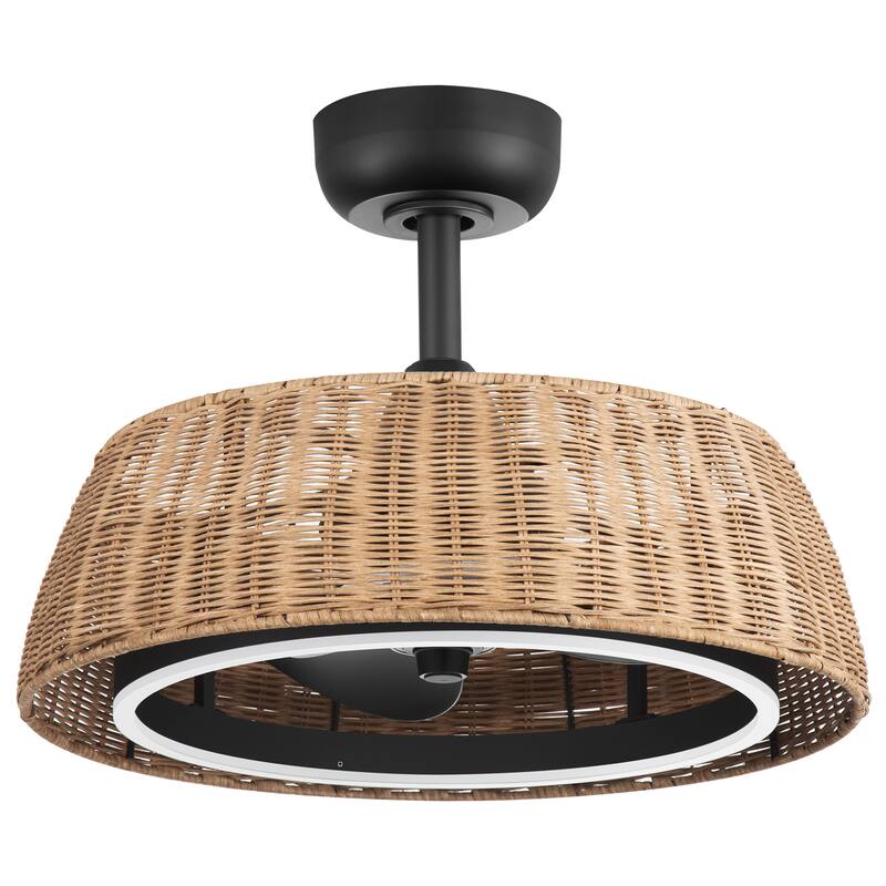 Modern Ceiling Fan with LED Light & Remote Control