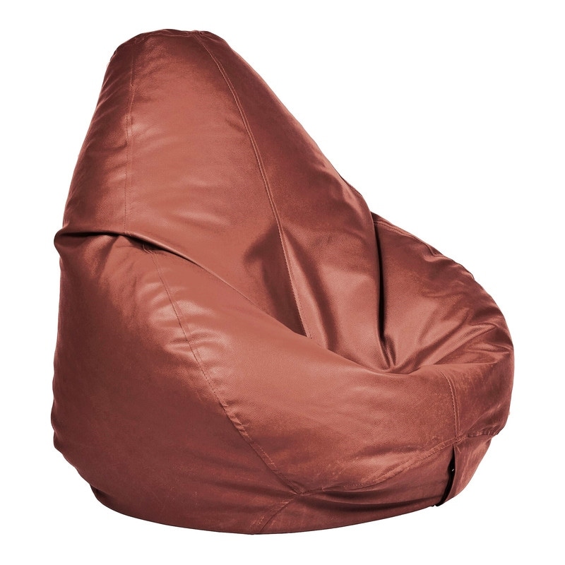 Leatherette Bean Bag Cover Filling Not Included by Ample Decor - On Sale -  Bed Bath & Beyond - 26442912