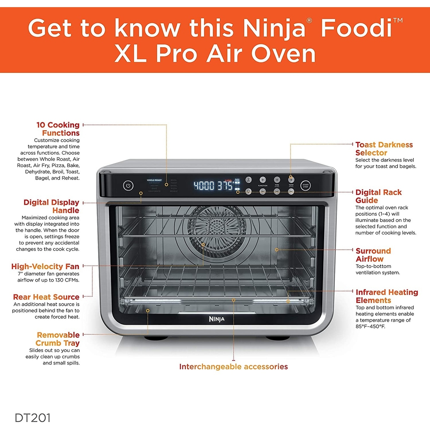 Ninja foodi xl pro air oven bed bath and shop beyond