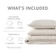 preview thumbnail 95 of 146, Chelsea Square Evans Pinch Pleated Soft Washed Boho Comforter Set