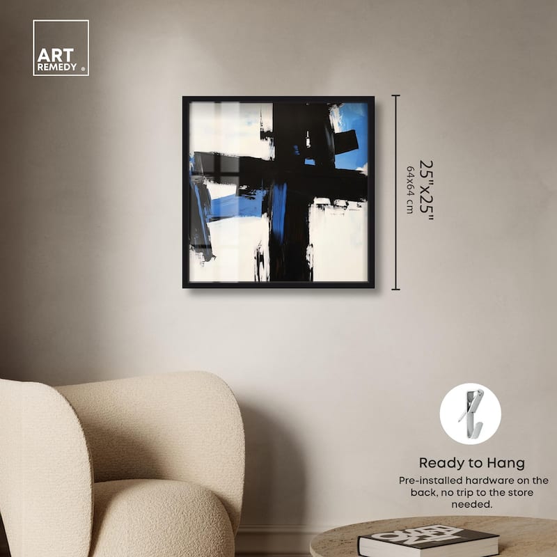 Blue Streak II Shadowbox by Art Remedy