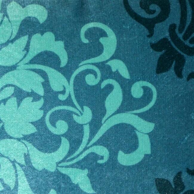 Velvet Damask Throw Pillow