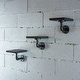 preview thumbnail 10 of 16, Furniture Pipeline Ames 3-piece Industrial Decorative Wall Shelf Set