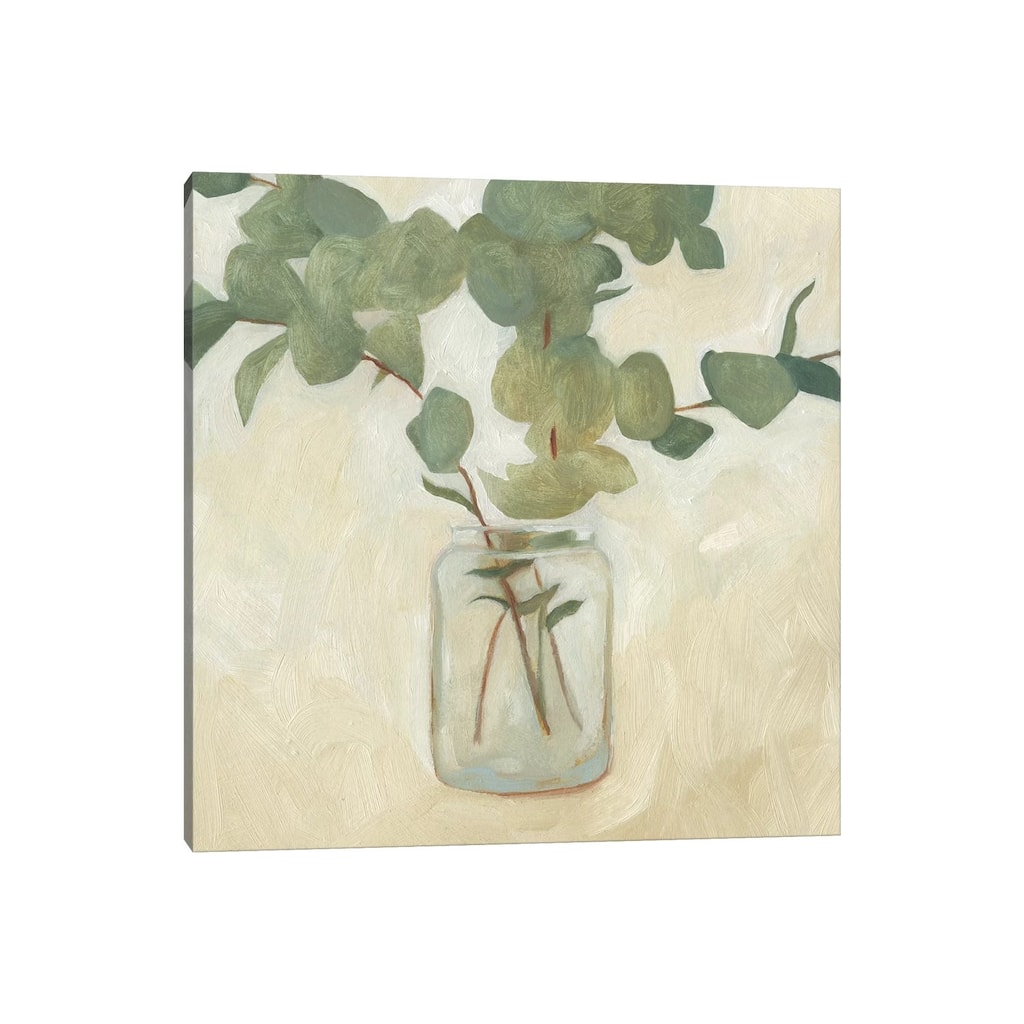 iCanvas "Greenery Still Life II" by Emma Scarvey Canvas Print