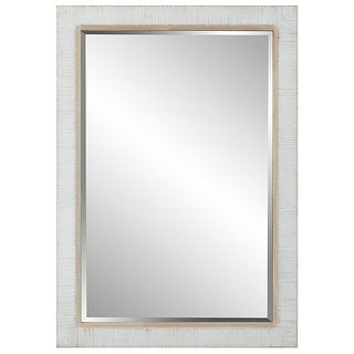 Uttermost 09829 Cape 24" W x 36" H Rectangular Framed Bathroom Mirror