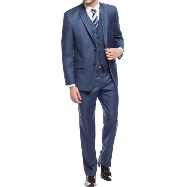 Shop Shaquille O Neal Mens Big Tall Two Button Suit Jacket Wool
