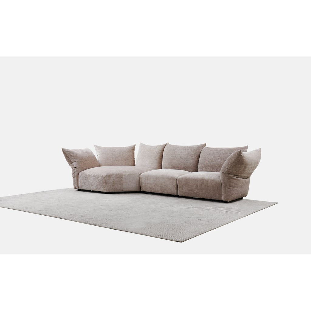 Edar 150'' Adjustable Back And Arm Reversible Sectional