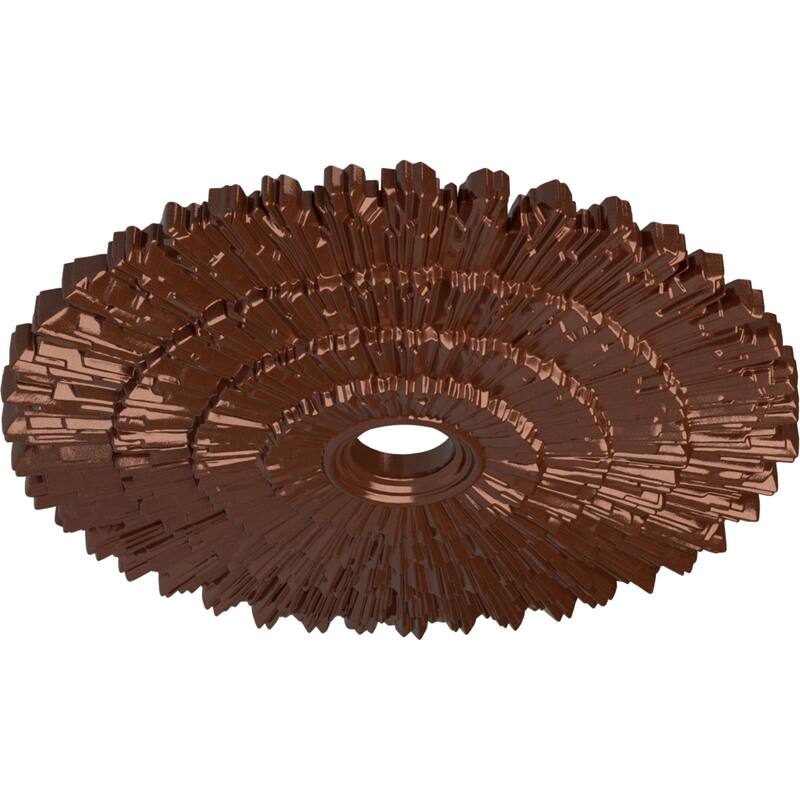 24 3/4"OD x 3 1/4"ID x 1 7/8"P Eryn Ceiling Medallion