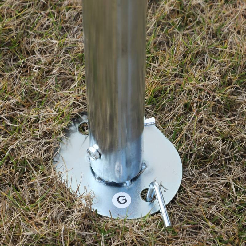 Outsunny 10' x 20' Heavy Duty Carport Awning Canopy with Included Anchor Kit & Weather-Resistant PE Roof