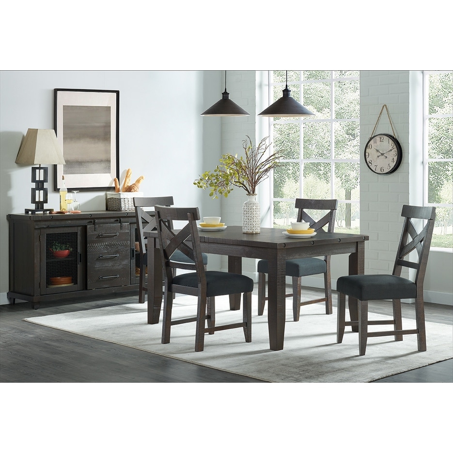 Vilo home industrial charms breakfast 2025 nook dining set with corner bench