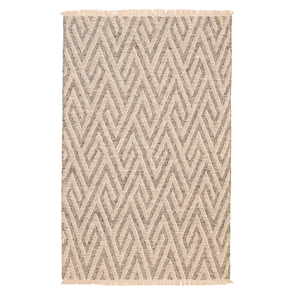 Marrakech Cream Kilim 5'1" x 7'11" - 5'1 x 7'11