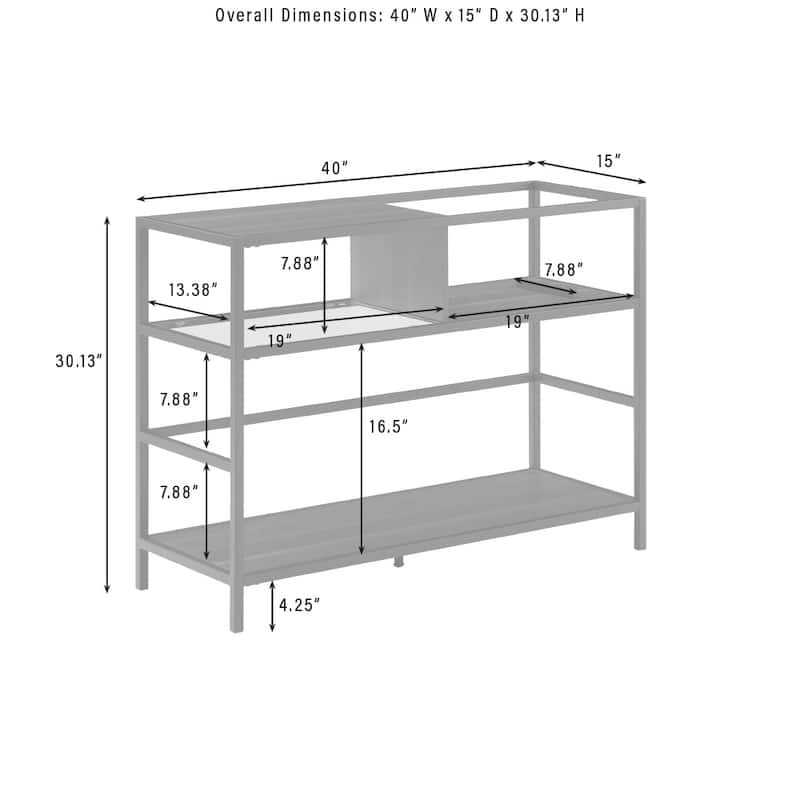 Crosley Provo Record Storage Console