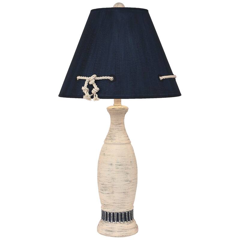 Coastal Casual Table Lamp - Cottage and Navy