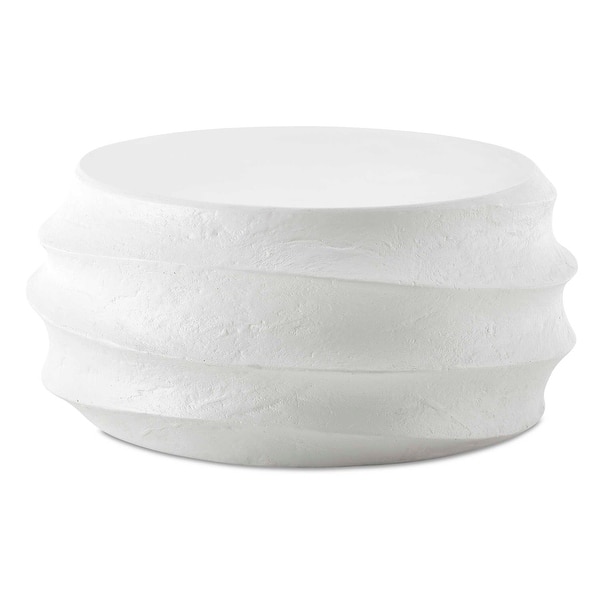 slide 2 of 6, Uttermost Winded Outdoor White Coffee Table