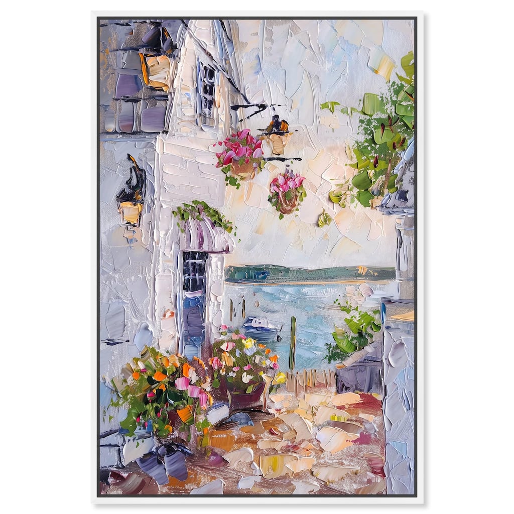 Harbor Hideaway I Canvas by Art Remedy