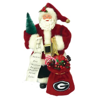 12 inch Georgia Santa - red