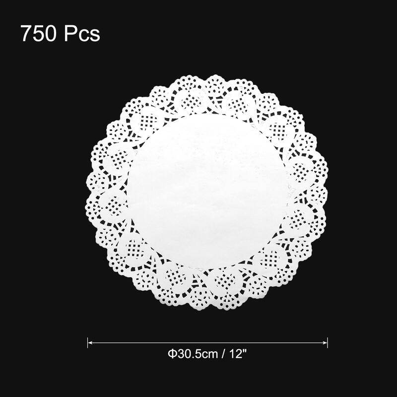 Lace Paper Doilies, Round Tableware Disposable Paper