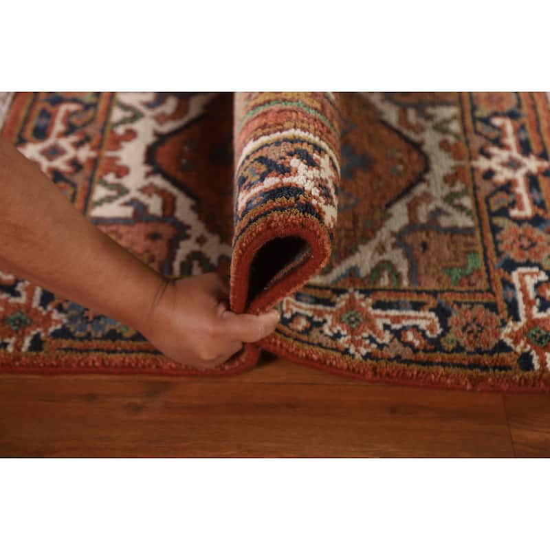 Traditional Heriz Serapi Oriental Rug Handmade Wool Carpet - 2'0"x 3'0"
