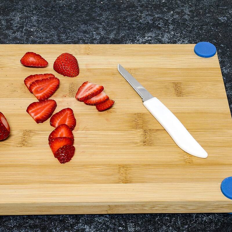 Chef Craft 4pc Stainless Steel Blade Paring Knives Set - Great for Cutting Fruits & Vegetables