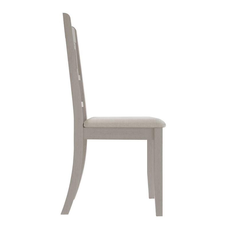 CraftPorch Mid Century Modern 4-Piece Chair and Round Table Dining Set