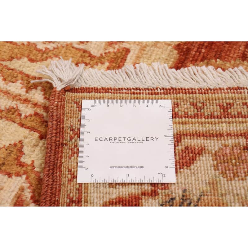 ECARPETGALLERY Hand-knotted Chobi Finest Copper Wool Rug - 5'11 x 8'10