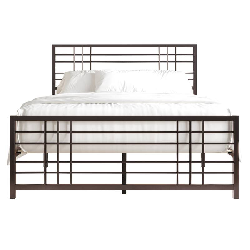 CraftPorch Simple Clean-lined Metal Bed