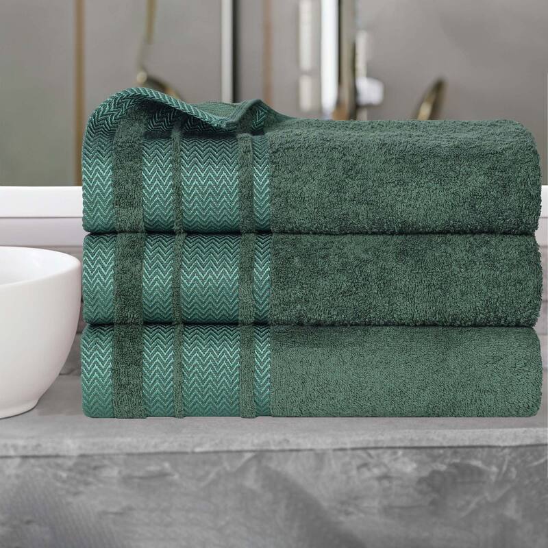 Superior Hays Cotton Soft Medium Weight Bath Towel Set of 3