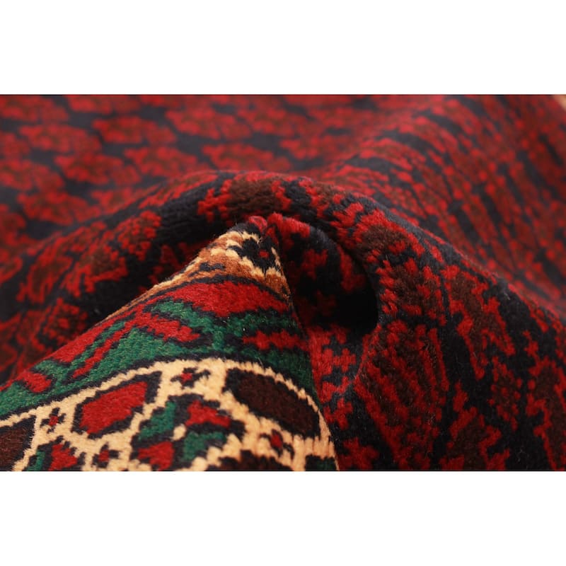 Teimani Red Rug 2'11" x 5'1" - 2'11 x 5'1