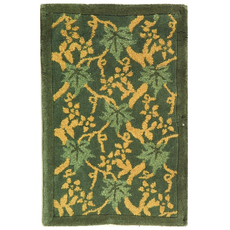 SAFAVIEH Handmade Berkeley Geronima Botanical Wool Rug