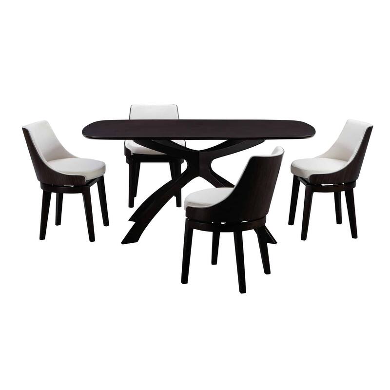 Orleans 5pc Low Back Dining Set