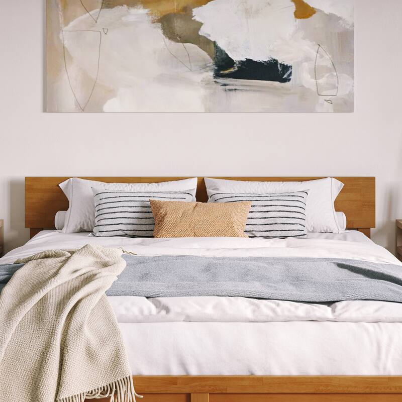 Orlando Platform Bed with Footboard and Storage Drawers